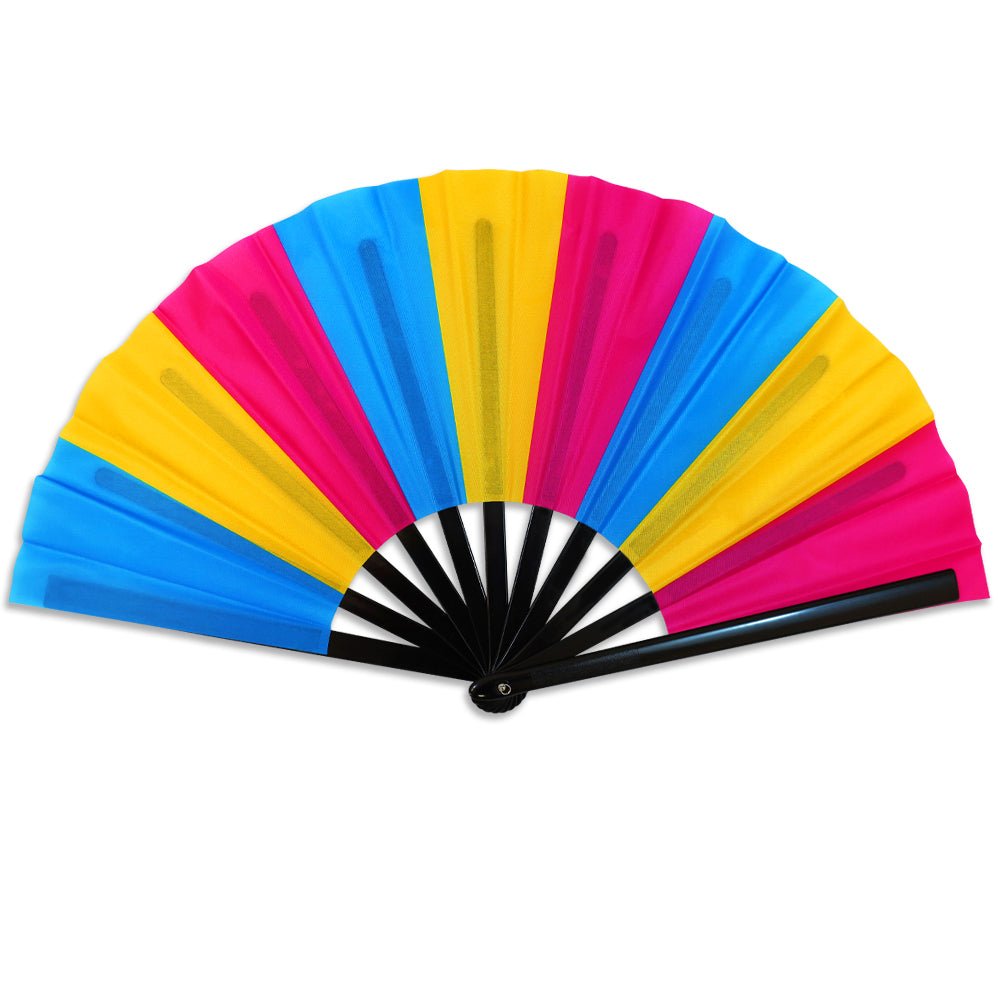 Pansexual X - Large Hand Fan - Flags Importer