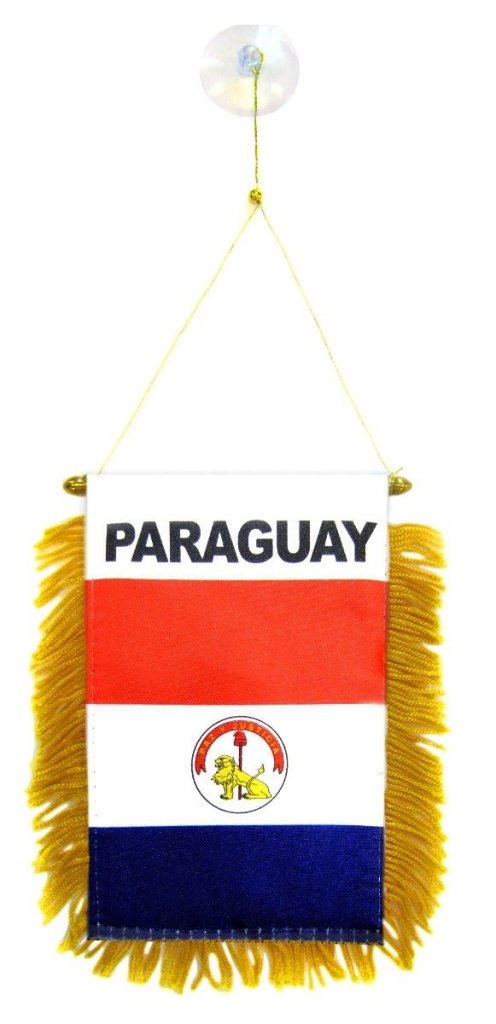 Paraguay Mini Banner - Flags Importer