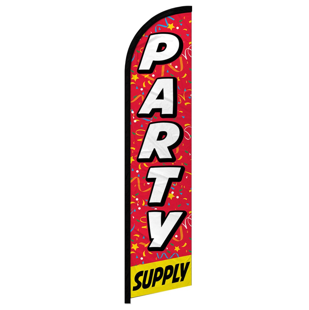 Party Supply Windless Banner Flag - Flags Importer