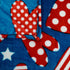 Patriotic Hearts Soft Plush 50x60in Blanket - Flags Importer