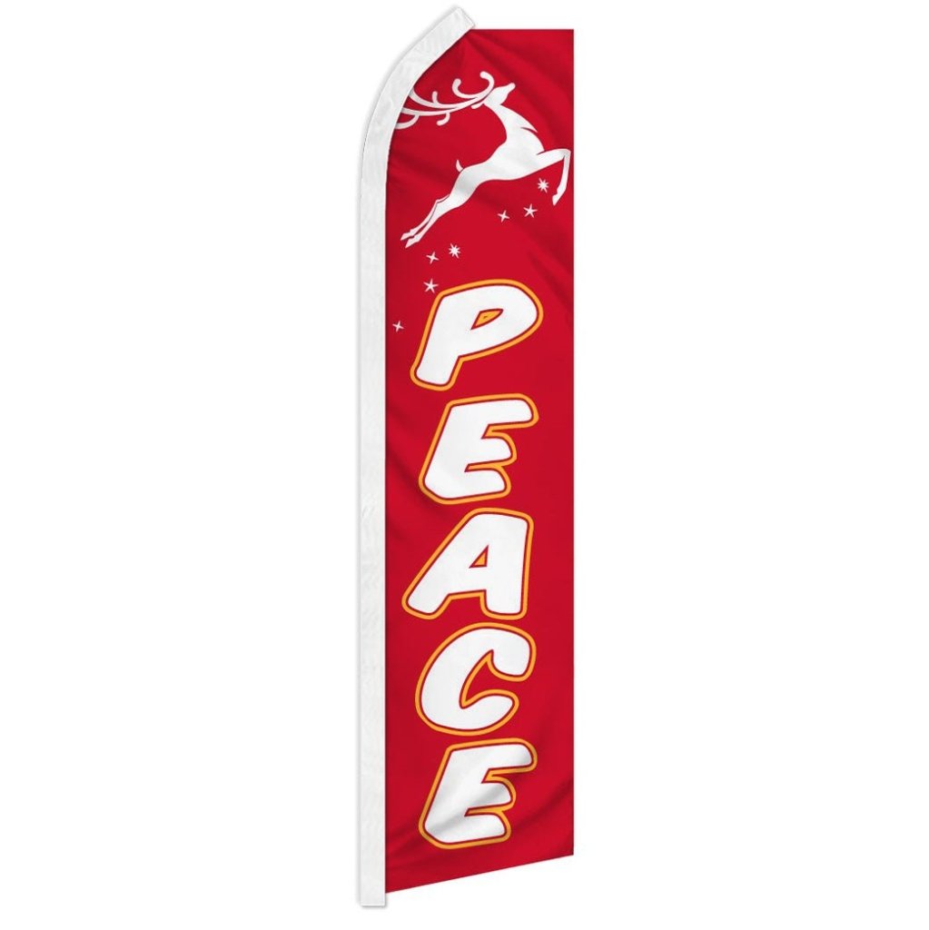 Peace (Reindeer) Super Flag - Flags Importer