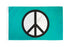 Peace (Standard) Flag 3x5ft Poly - Flags Importer