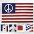 Peace USA Embroidered Flag 3x5ft - Flags Importer