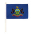 Pennsylvania 12x18in Stick Flag - Flags Importer