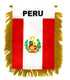 Peru Mini Banner - Flags Importer