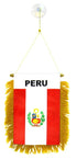 Peru Mini Banner - Flags Importer