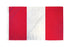 Peru (Plain) Flag 3x5ft Poly - Flags Importer