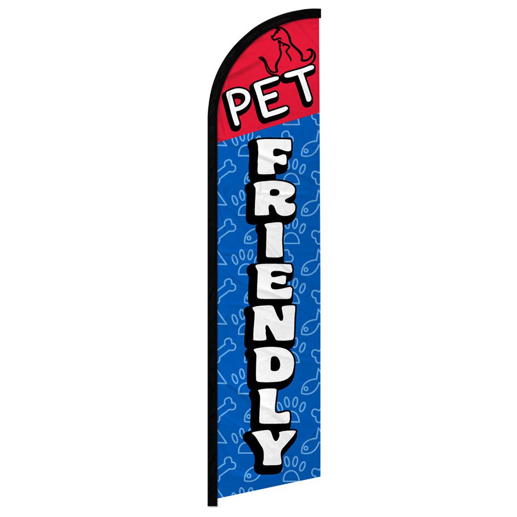 Pet Friendly Windless Banner Flag - Flags Importer