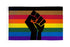 Philly Rainbow (Fist) Flag 3x5ft Poly - Flags Importer