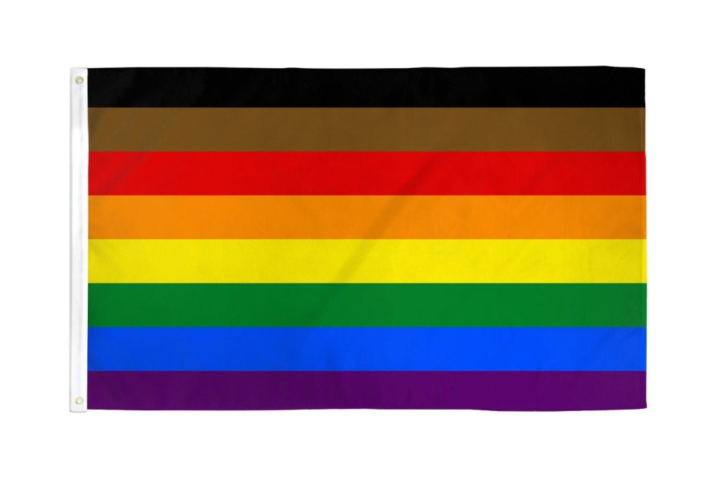 Philly Rainbow UltraBreeze 3x5ft Poly Flag - Flags Importer