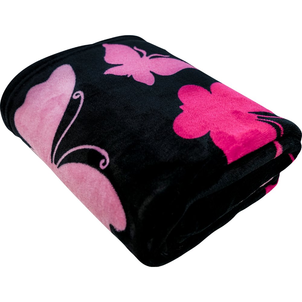 Pink Ribbon (Hope) Soft Plush 50x60in Blanket - Flags Importer