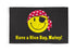 Pirate Happy Face Flag 3x5ft Poly - Flags Importer