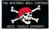 Pirate Morale Flag 3x5ft Poly - Flags Importer