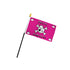 Pirate Princess 4x6in Stick Flag - Flags Importer