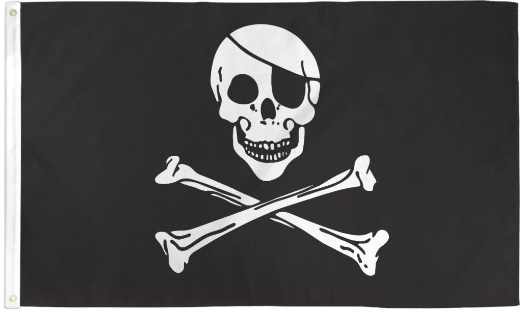 Pirate (Regular) 3x5ft DuraFlag - Flags Importer