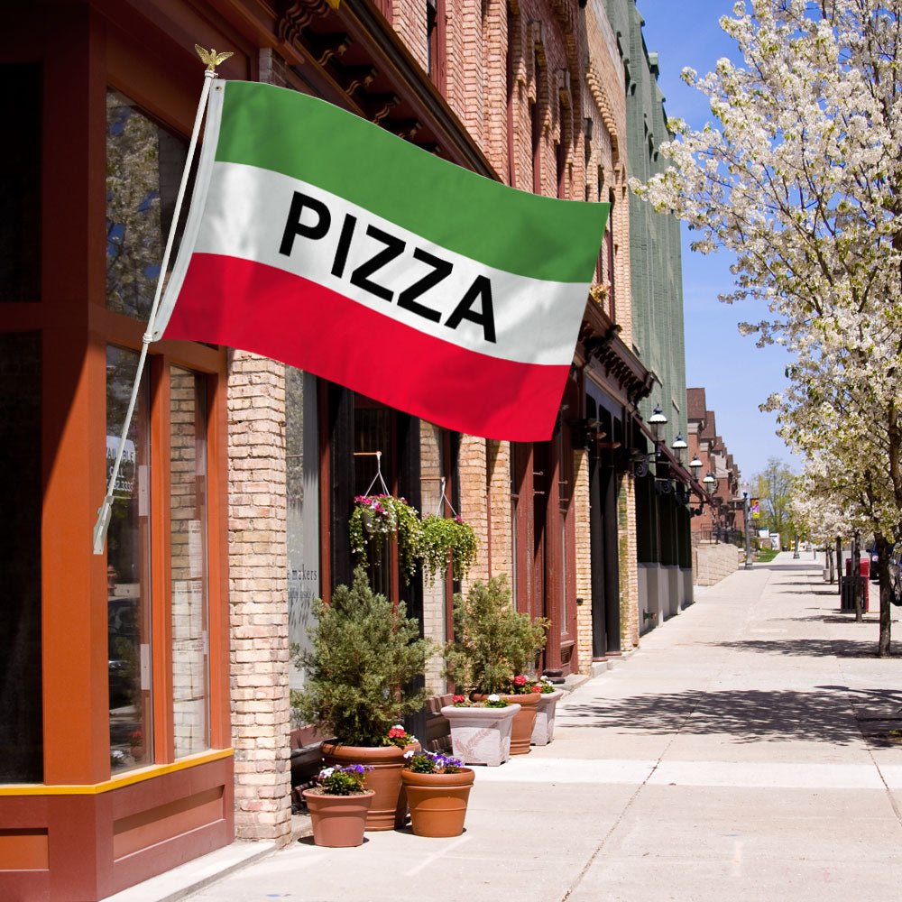 Pizza (RWG) Flag 3x5ft Poly - Flags Importer