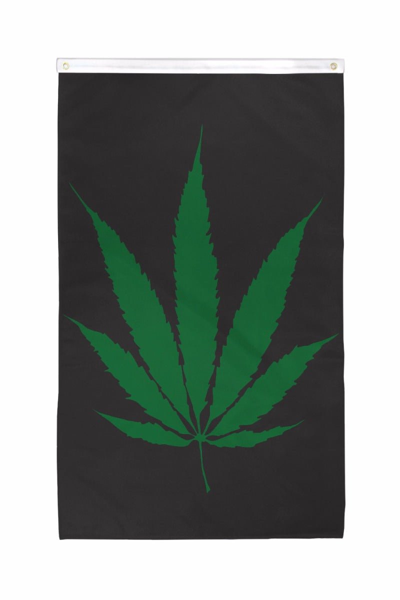 Plain Leaf Flag 3x5ft Poly - Flags Importer