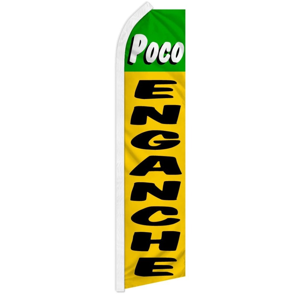 Poco Enganche (Green & Yellow) Super Flag - Flags Importer