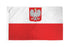 Poland (Eagle) Flag 2x3ft Poly - Flags Importer