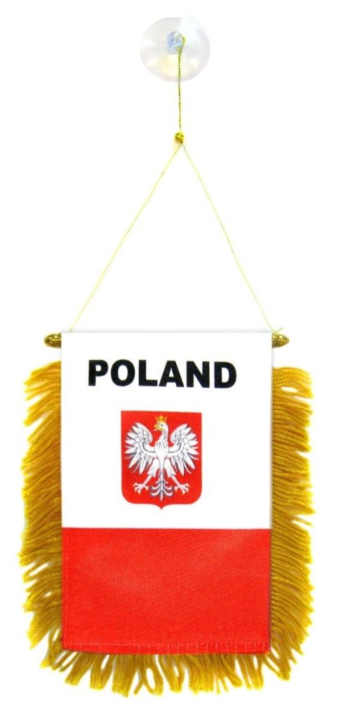 Poland (Eagle) Mini Banner - Flags Importer