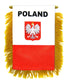 Poland (Eagle) Mini Banner - Flags Importer