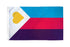 Polyamory (Tricolor) Flag 3x5ft Poly - Flags Importer