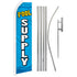 Pool Supply Super Flag & Pole Kit - Flags Importer