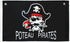 Poteau Pirates Flag 3x5ft Poly - Flags Importer