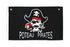 Poteau Pirates Flag 3x5ft Poly - Flags Importer