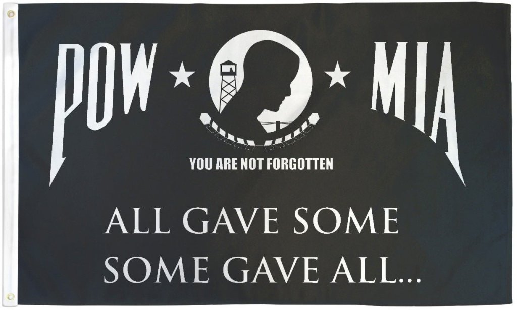 POW - MIA (Some Gave All) Flag 3x5ft Poly - Flags Importer