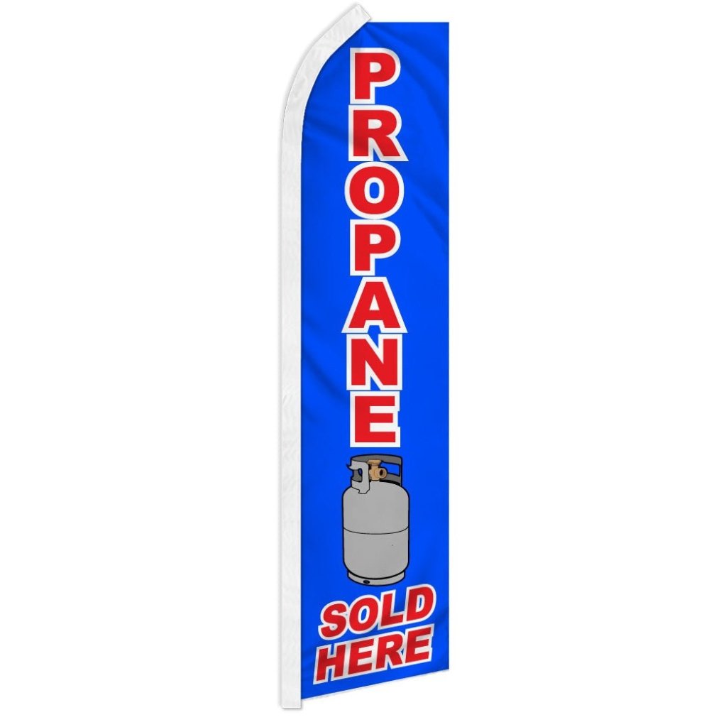 Propane Sold Here Super Flag - Flags Importer