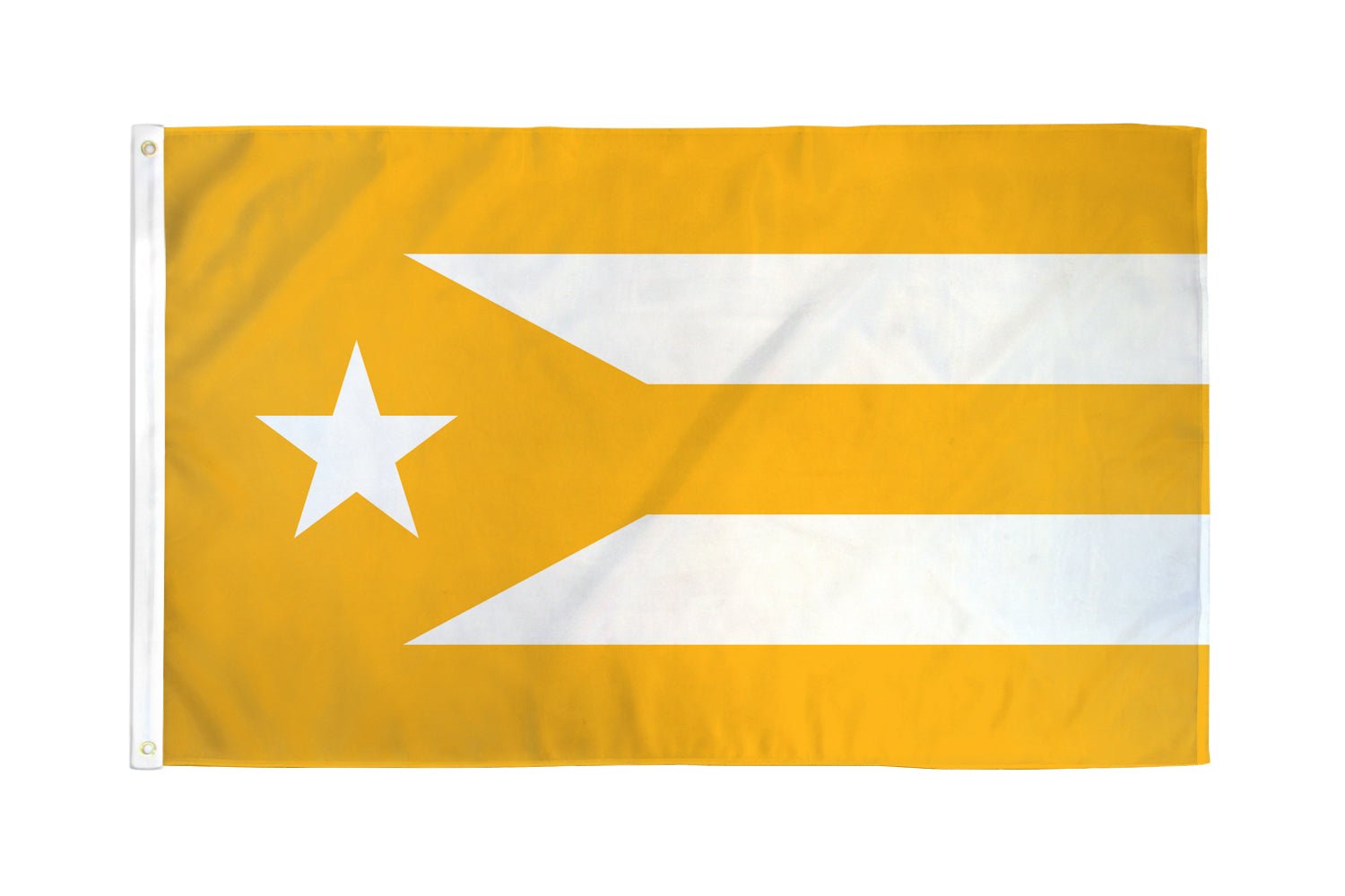 Puerto Rico (Gold) Flag 3x5ft Poly - Flags Importer