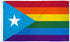 Puerto Rico (Rainbow) Flag 3x5ft Poly - Flags Importer