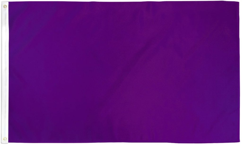 Purple Solid Color 3x5ft DuraFlag - Flags Importer