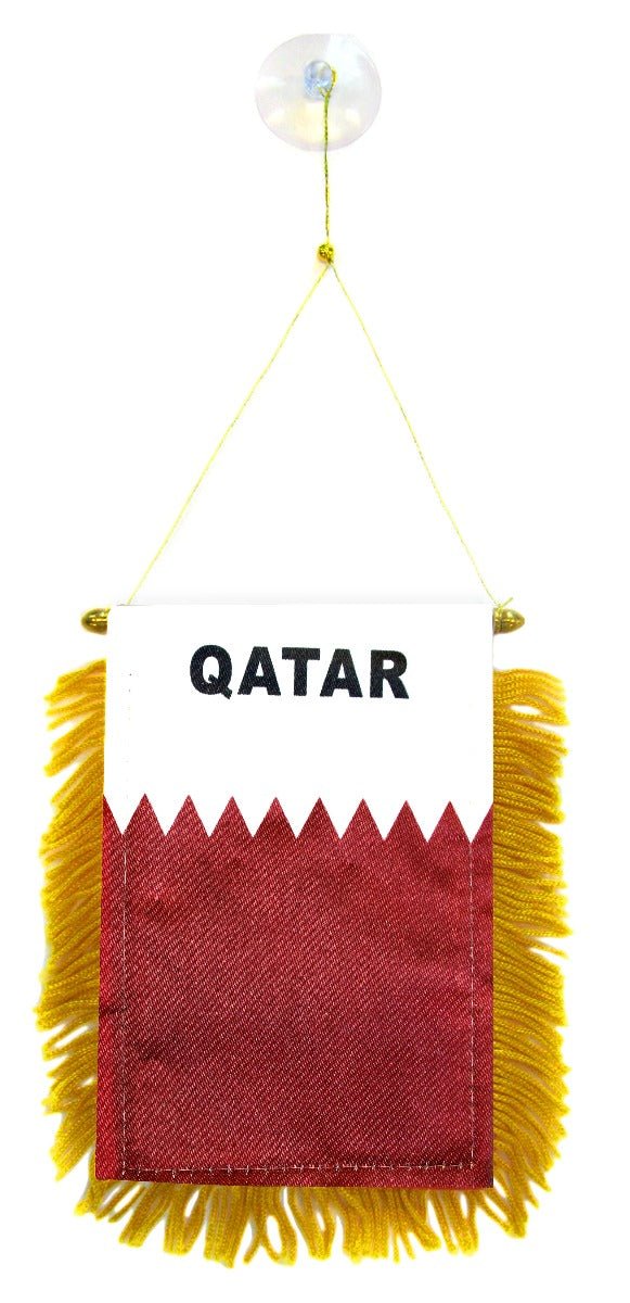 Qatar Mini Banner - Flags Importer