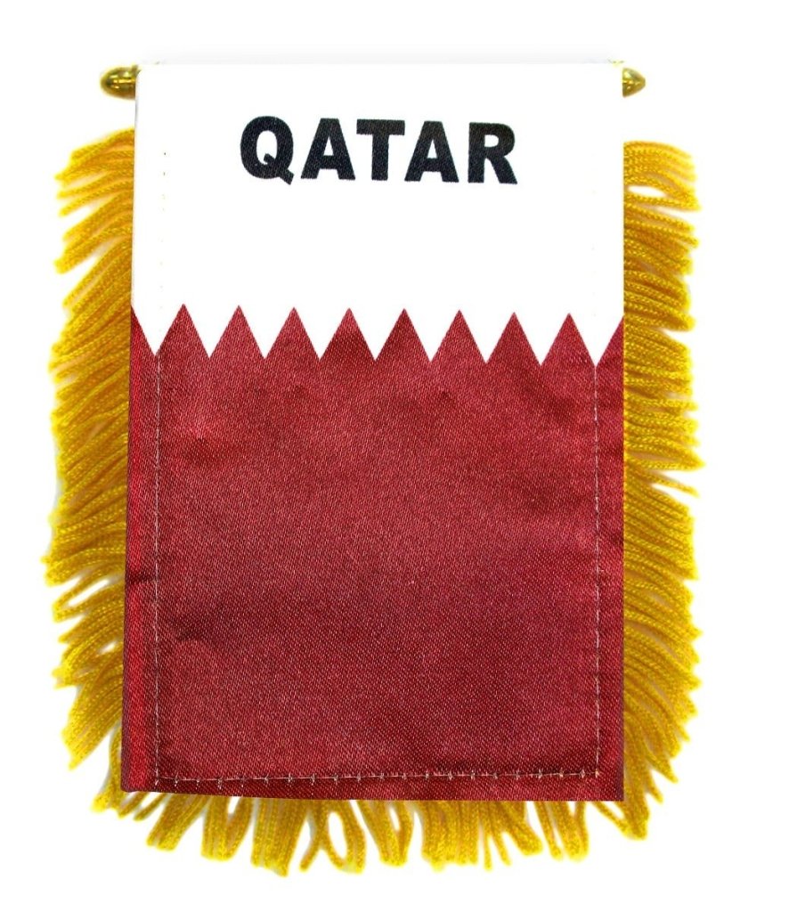 Qatar Mini Banner - Flags Importer