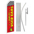 Quality Used Cars (Red) Super Flag & Pole Kit - Flags Importer