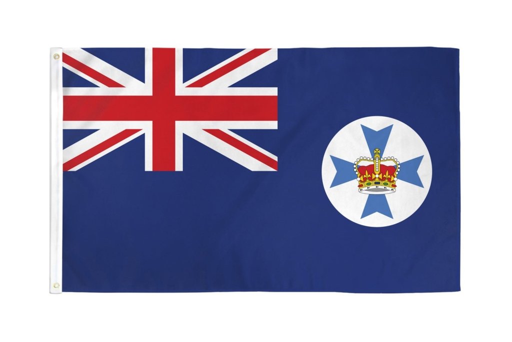 Queensland Flag 3x5ft Poly - Flags Importer