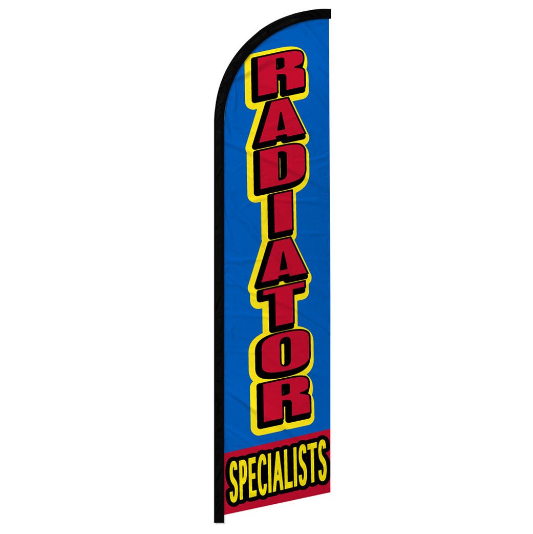 Radiator Specialists Windless Banner Flag - Flags Importer