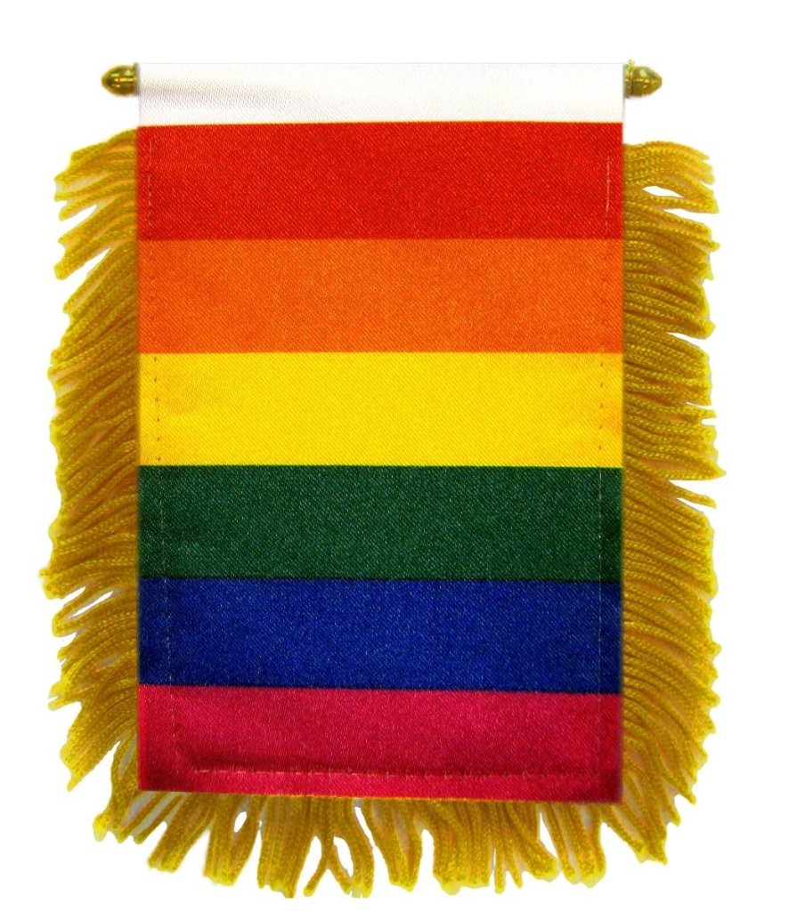 Rainbow Mini Banner - Flags Importer