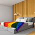 Rainbow Soft Plush 50x60in Blanket - Flags Importer