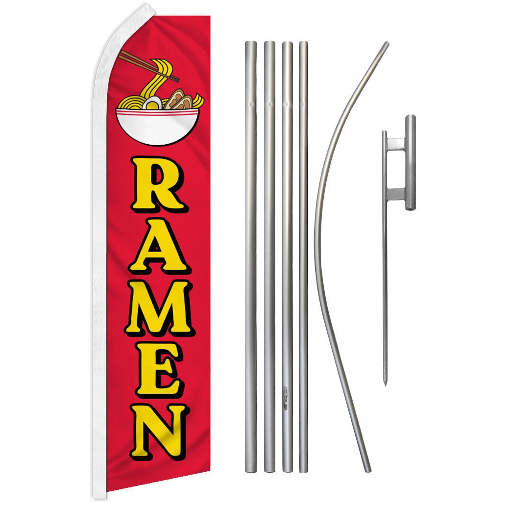 Ramen Super Flag & Pole Kit - Flags Importer