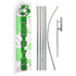 Recycling Super Flag & Pole Kit - Flags Importer