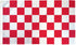 Red & White Checkered Flag 2x3ft Poly - Flags Importer