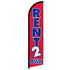 Rent 2 Own Windless Banner Flag - Flags Importer