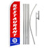 Restaurant Super Flag & Pole Kit - Flags Importer