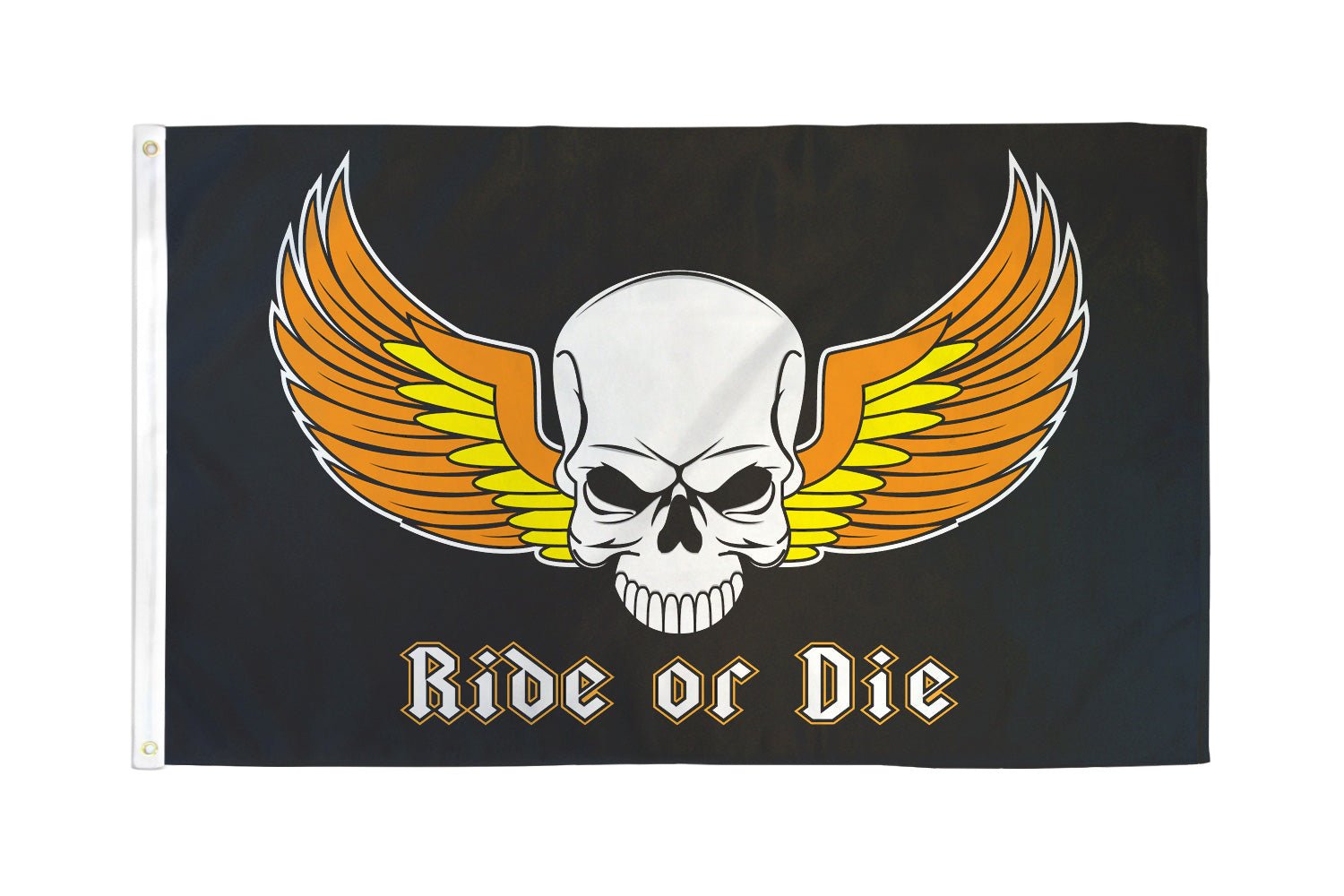 Ride Or Die Flag 3x5ft Poly - Flags Importer