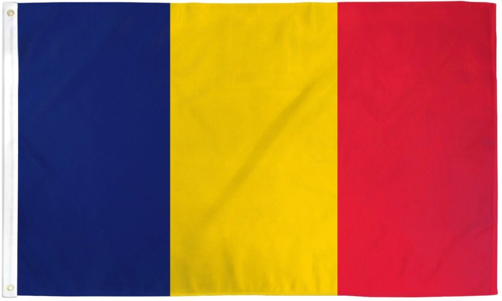 Romania Flag 3x5ft Poly - Flags Importer