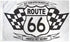 Route 66 (Black & White) Flag 3x5ft Poly - Flags Importer