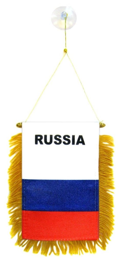 Russia Mini Banner - Flags Importer